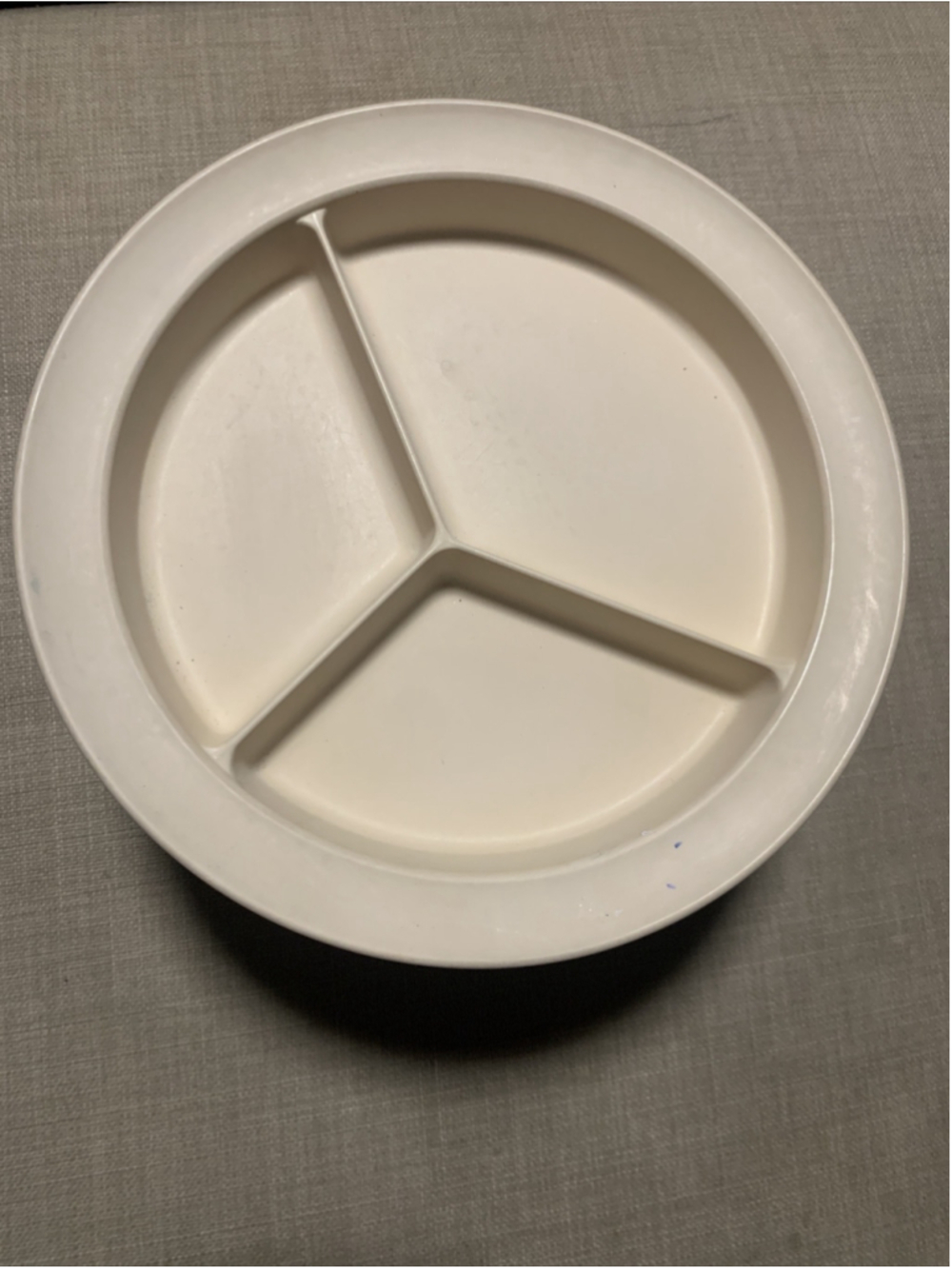 Vintage Collectible Mid Century Prolon Divided Plates Set of 5 #9928